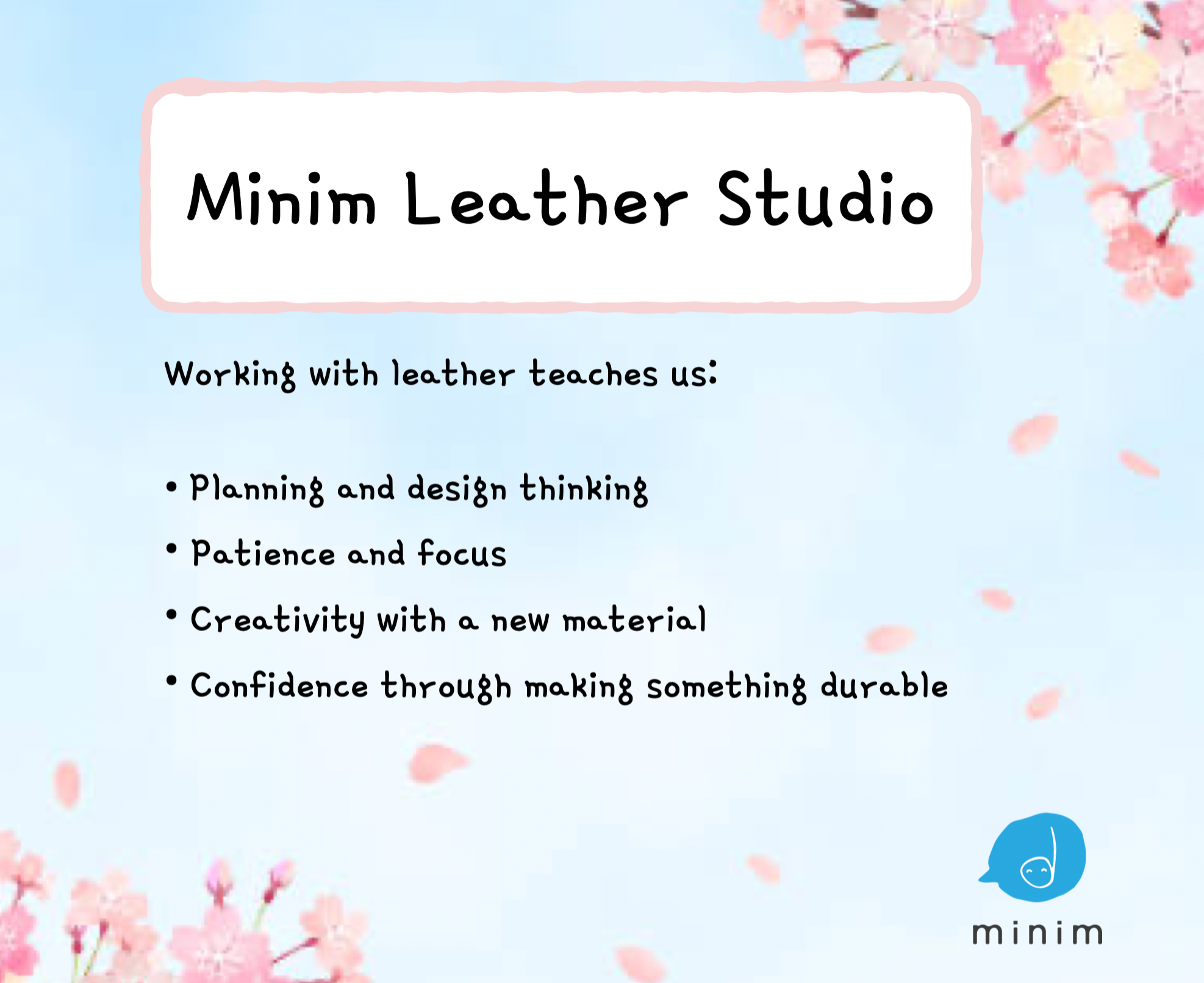 What leather working teaches us